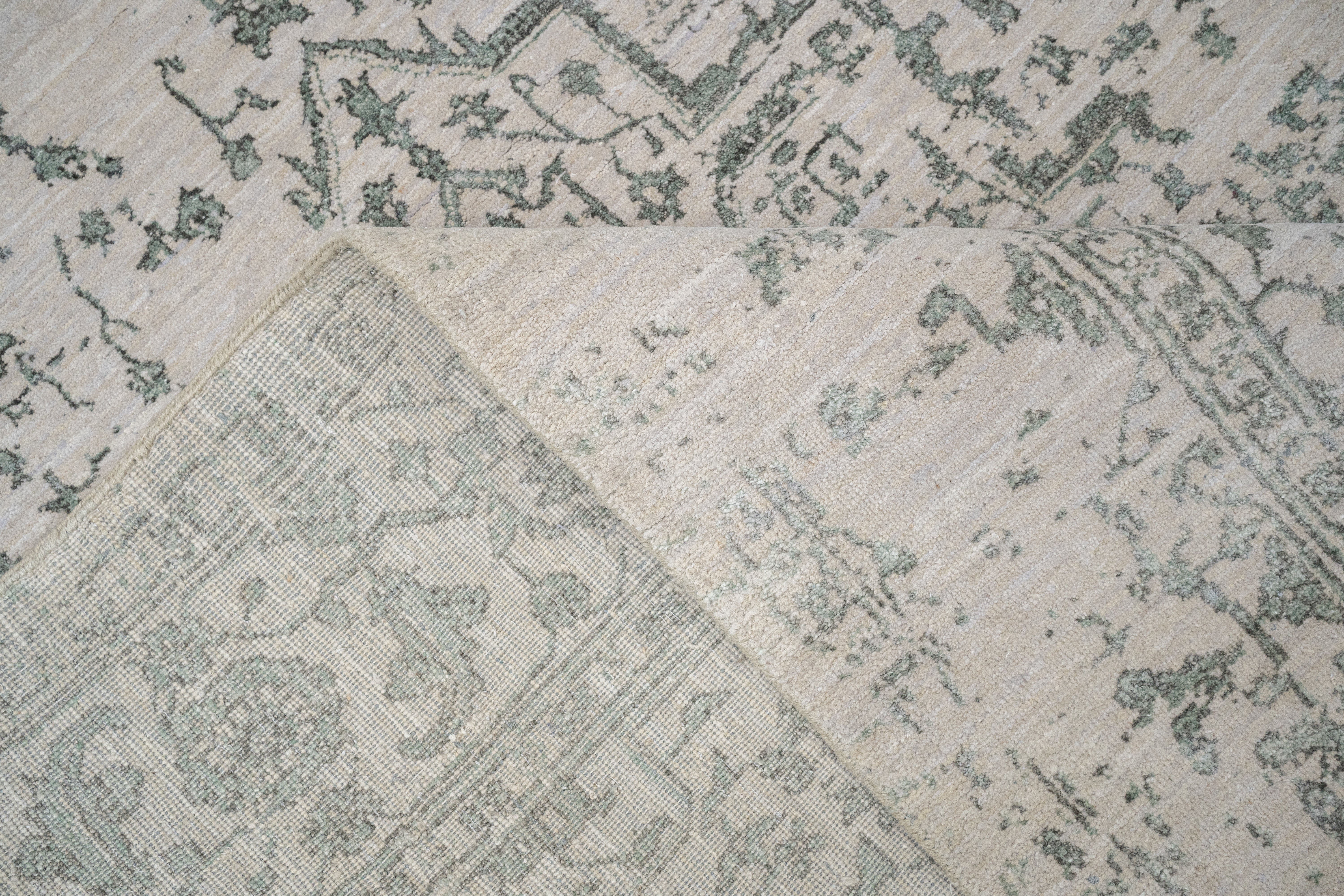 Handknotted Modern Carpet, DIA- 829 SERAPI
